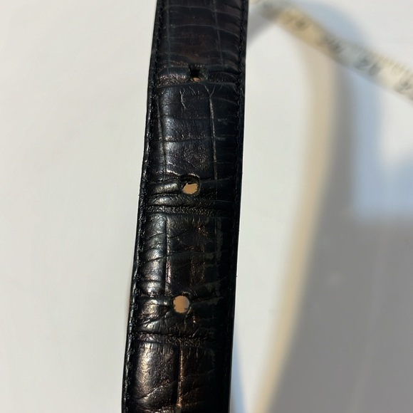 Brighton Women’s Black Belt Size Medium - Picture 10 of 11